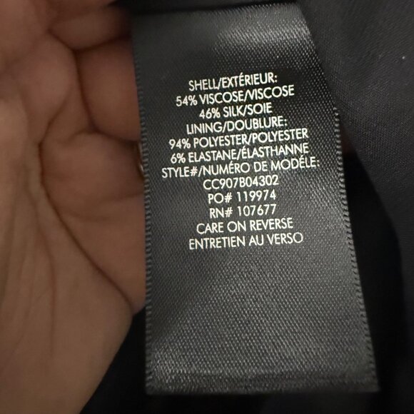 Alice Olivia Athena Burnout Velvet Snake Print Slit Flowy Silk Midi Skirt 2 - Picture 6 of 8